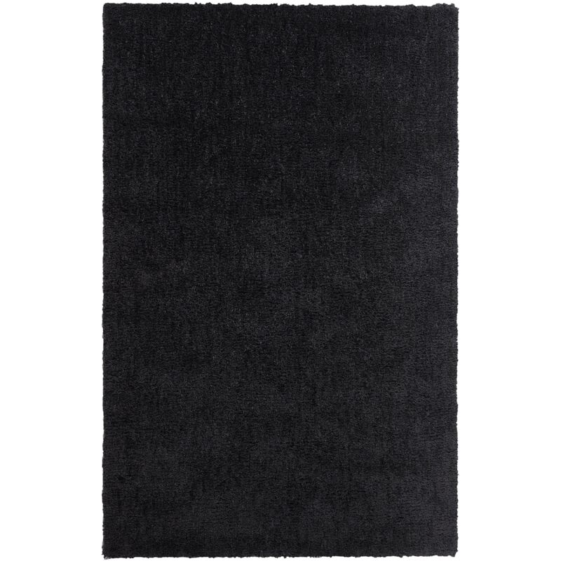 foto del prodotto beliani tappeto shaggy nero 200 x 300 cm demre