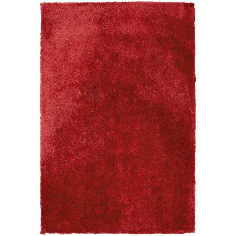 foto del prodotto beliani tappeto shaggy rosso 140 x 200 cm evren