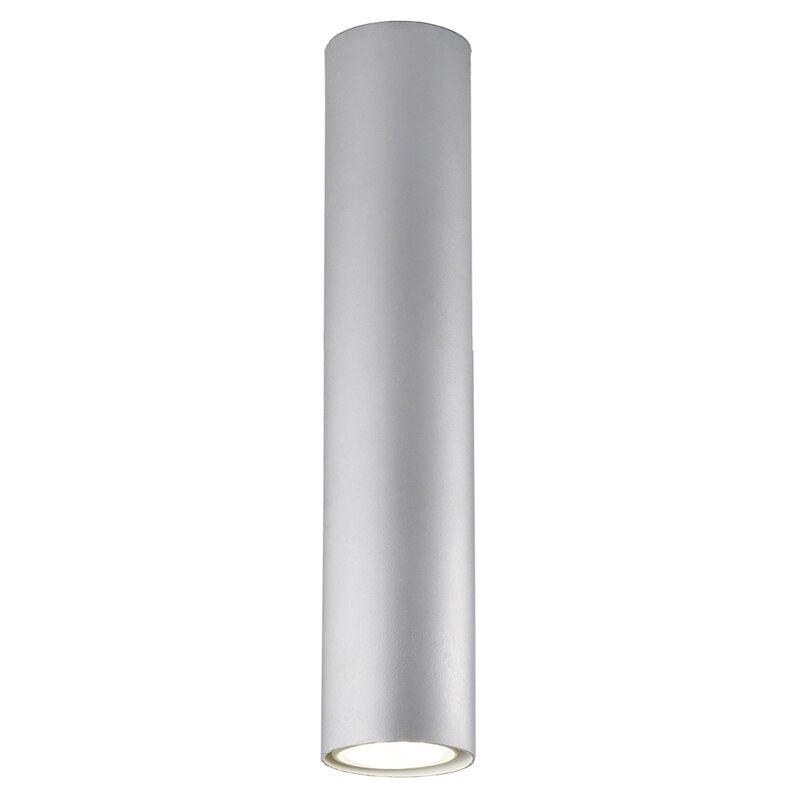 foto del prodotto belight plafoniera moderna a cilindro dag 1 luce gu10 in ferro laccato argento