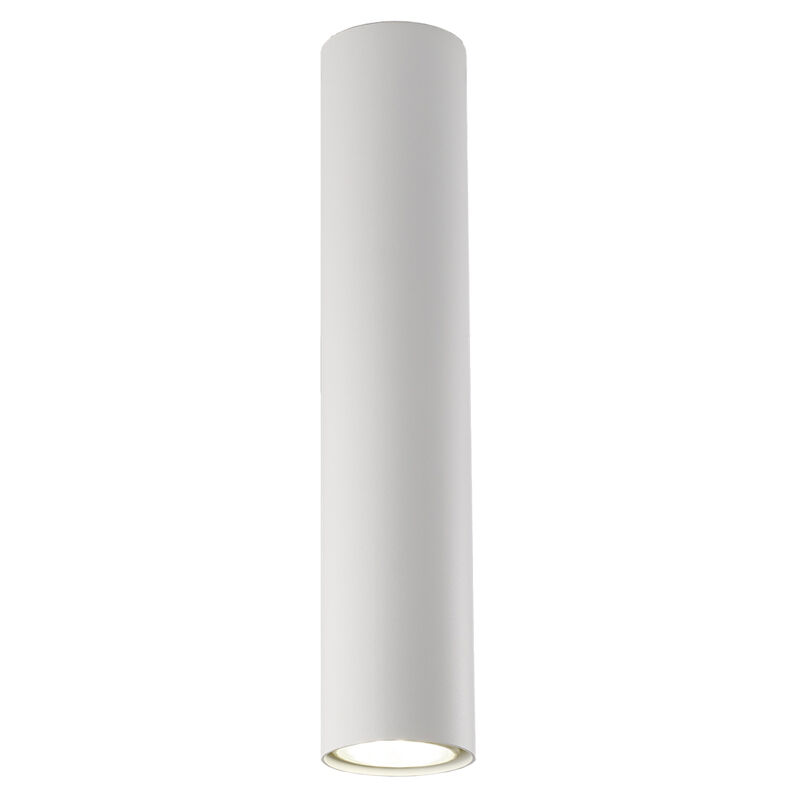 foto del prodotto belight plafoniera moderna a cilindro dag 1 luce gu10 in ferro laccato bianco