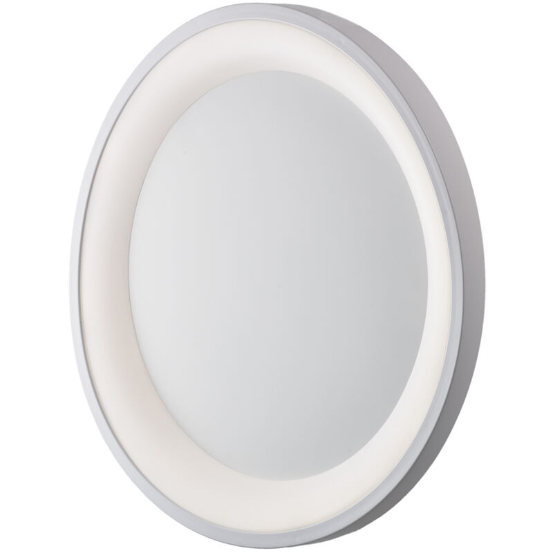 foto del prodotto belight plafoniera moderna circolare anna led integrato in alluminio bianco