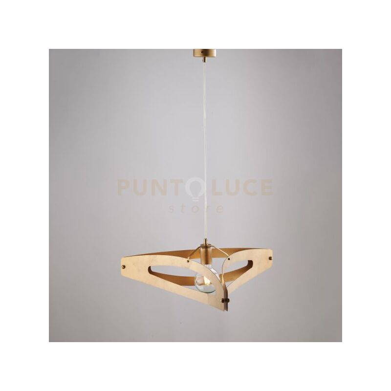 foto del prodotto belight sospensione con diffusore taglio laser in ferro laccato nero e rifiniture ottone brunito con decorazione oro antico e cavo elettrico