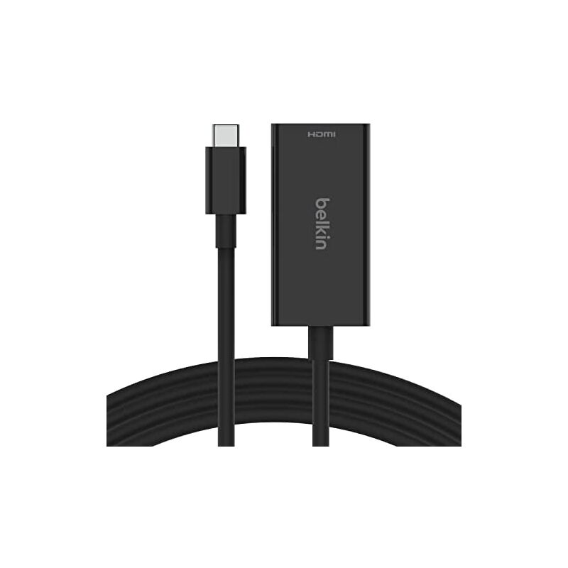 foto del prodotto belkin avc013btbk adattatore de cable de video hdmi tipo a standard usb tipo c nero