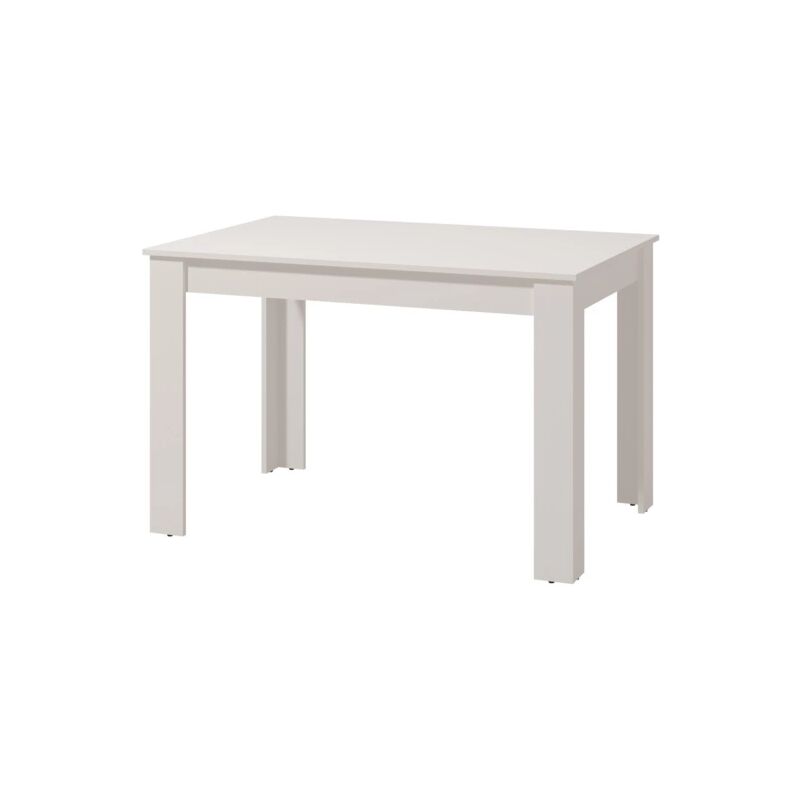 foto del prodotto bellahome tavolo allungabile bianco lucido, 120 160x80x76,2 cm
