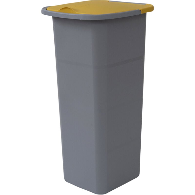 foto del prodotto belli e forti pattumiera premi maxi 30l 32x29xh61cm gialla