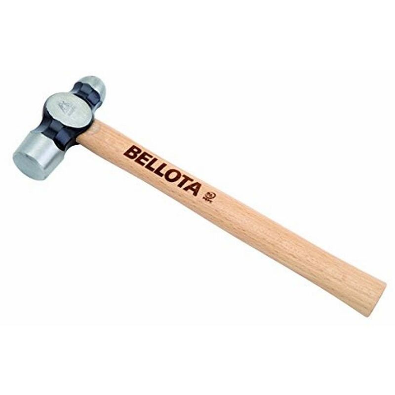 foto del prodotto bellota 8011 c martello meccanico a sfera con manico in legno per officina e lavori nell edilizia