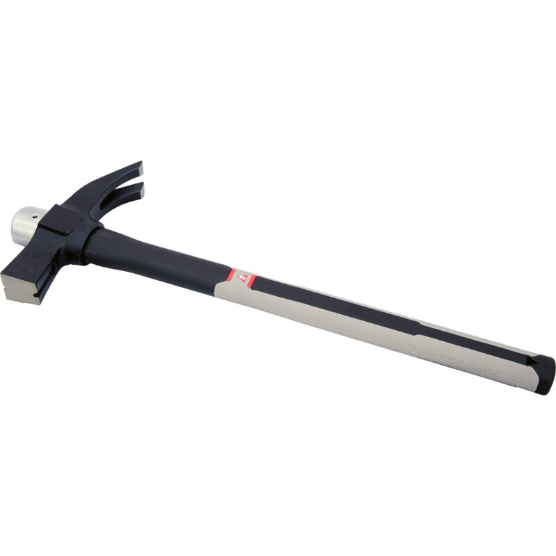 foto del prodotto bellota 8030 ci cf martello per casseforme con magnete, estrattore di chiodi e manico in fibra di carbonio, strumento professionale per lavori