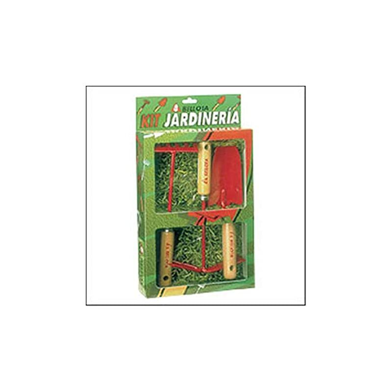 foto del prodotto bellota acorn to tools for gardening trapianter, forcella e rastrello 