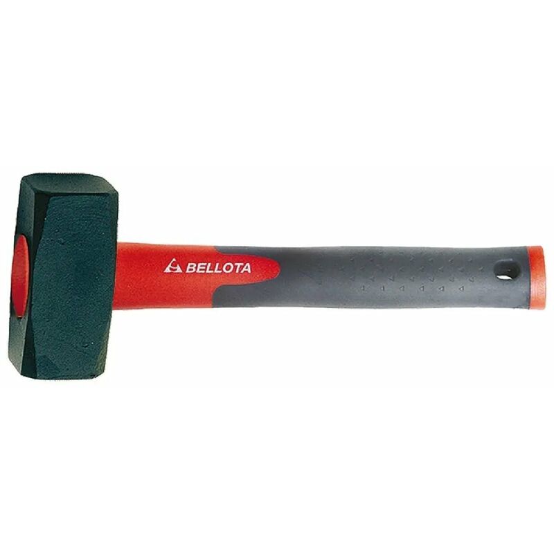 foto del prodotto bellota mazzetta per muratore con testa in acciaio temprato e manico trimateriale 1000 gr