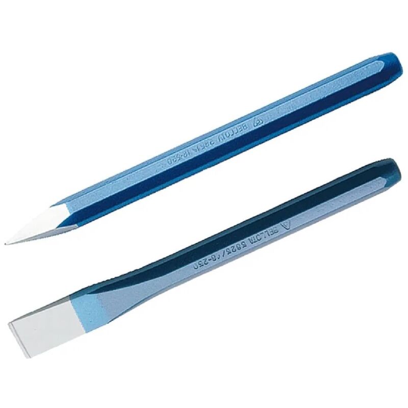 foto del prodotto bellota scalpello da muratore in acciaio temperato di altissima qualit con trattamento termico taglio 16 x 400 mm