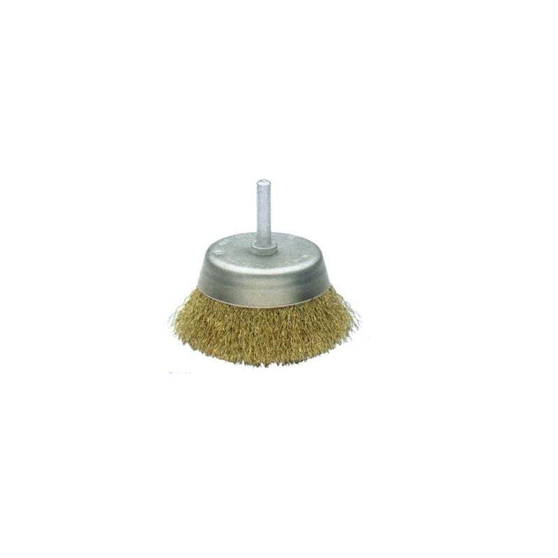 foto del prodotto bellota spazzola a tazza acorn 50808 50 filo ondulato in ottone
