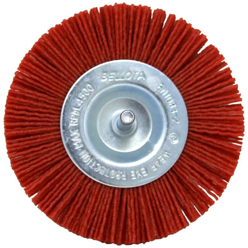 foto del prodotto bellota spazzola industriale circolare nylon