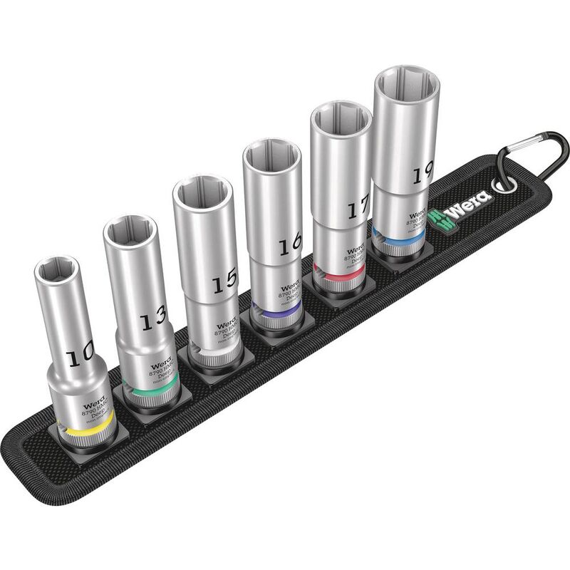 foto del prodotto belt c deep 1 kit inserti a bussola 1 2 6 parti 05004565001 wera