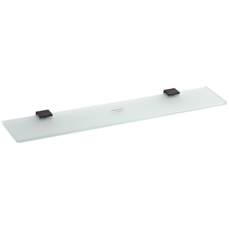 foto del prodotto bemeta nero tag re mensola a muro in ottone 60cm, nero 135002240 