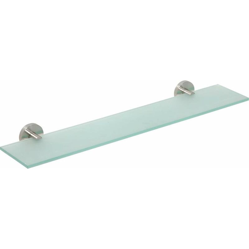 foto del prodotto bemeta sapho x steel mensola, lunghezza 60 cm, vetro acciaio inox xs601