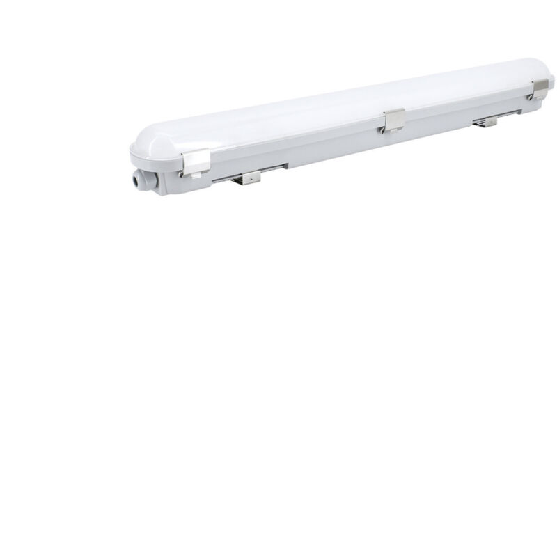 foto del prodotto bemko apparecchio led stagno alwir 3 16w 4000k 2700lm ip66 grigio 665x75x73mm