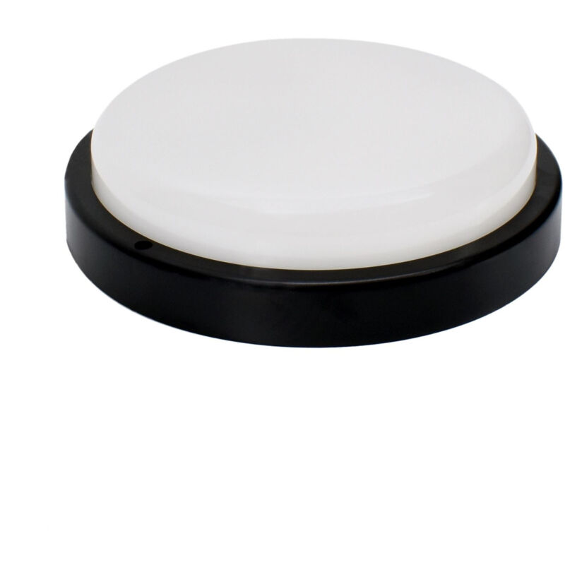 foto del prodotto bemko ciondolo kanlo circle led 18w 1750lm 4000k ip54 nero 210mm