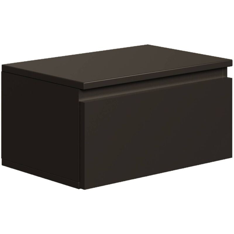 foto del prodotto bemmi comodino sospeso 49 cm nero selsey