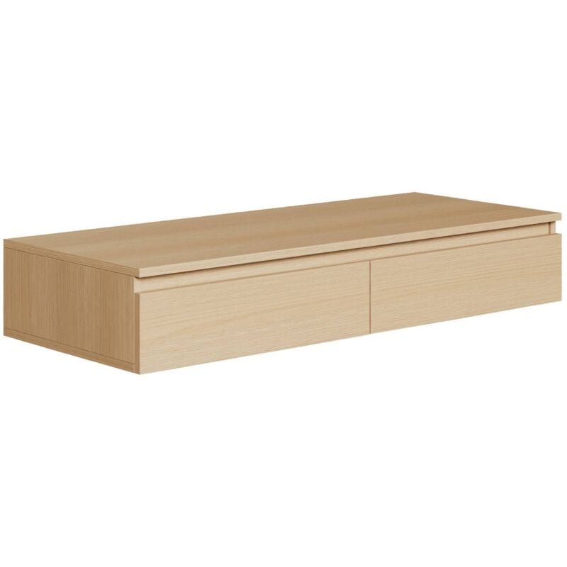 foto del prodotto bemmi tocador con scrivania e 2 cassetti 120 cm rovere di lindberg selsey