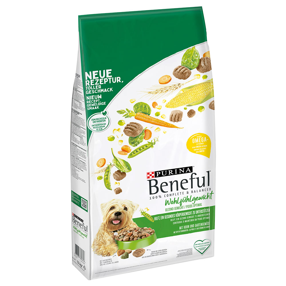 foto del prodotto beneful pesoforma crocchette per cani 12 kg
