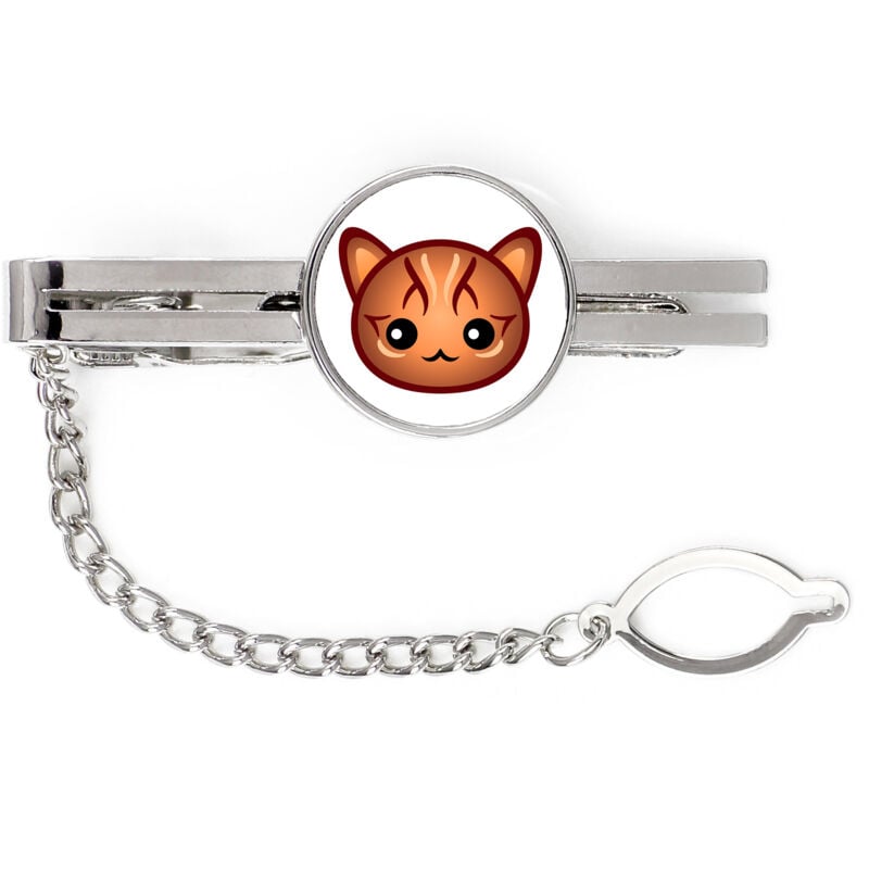 foto del prodotto bengali - elegante portachiavi in metallo come regalo da art-dog