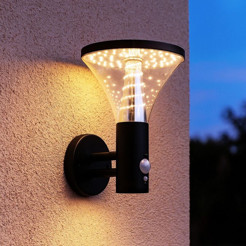 foto del prodotto benidorm equi applique solare. rilevatore di presenza da 60 w 3 modalit 