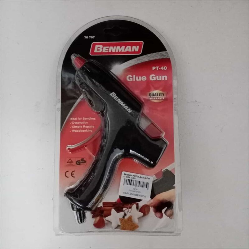 foto del prodotto benman pistola per colla a caldo potenza variabile da 7 55w