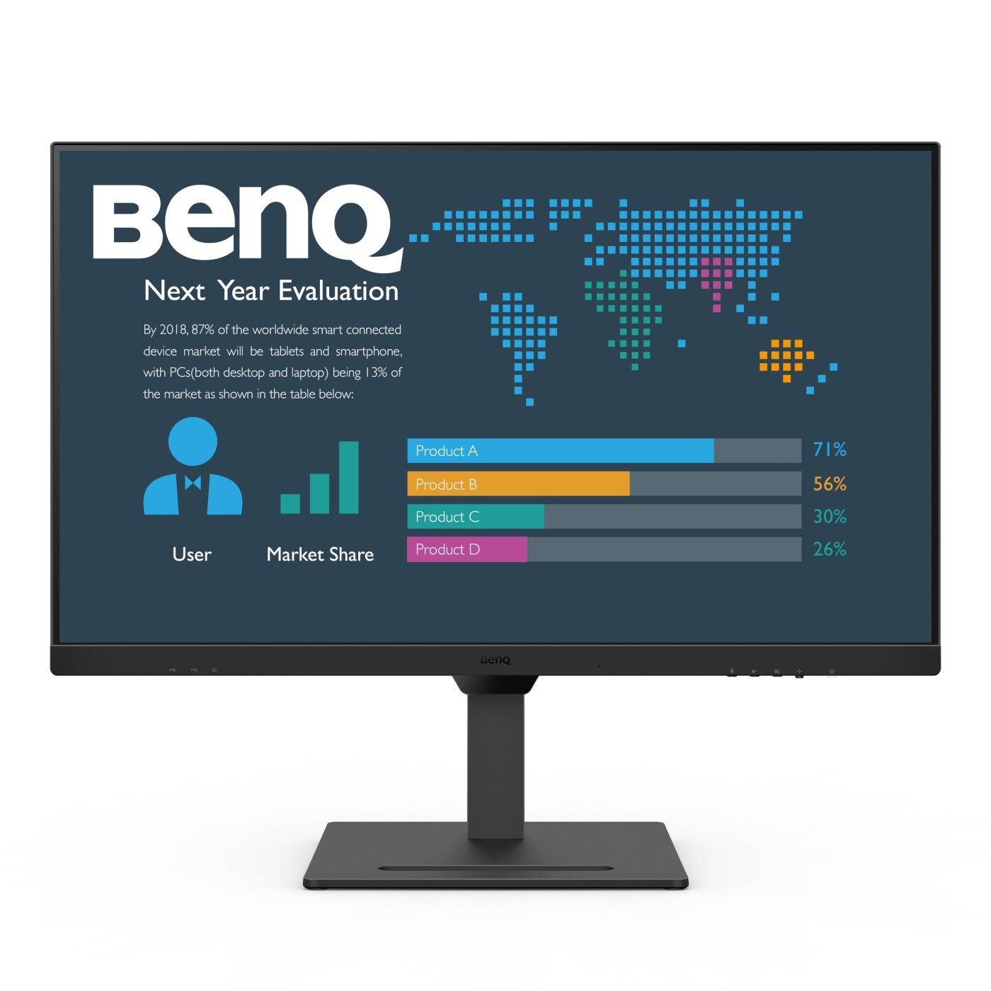 foto del prodotto benq bl3290qt monitor pc 80 cm 31.5 2560 x 1440 pixel quad hd led nero