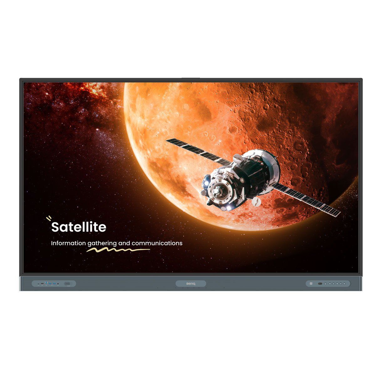 foto del prodotto benq rp8604 lavagna interattiva 2,18 m 86 3840 x 2160 pixel touch screen nero
