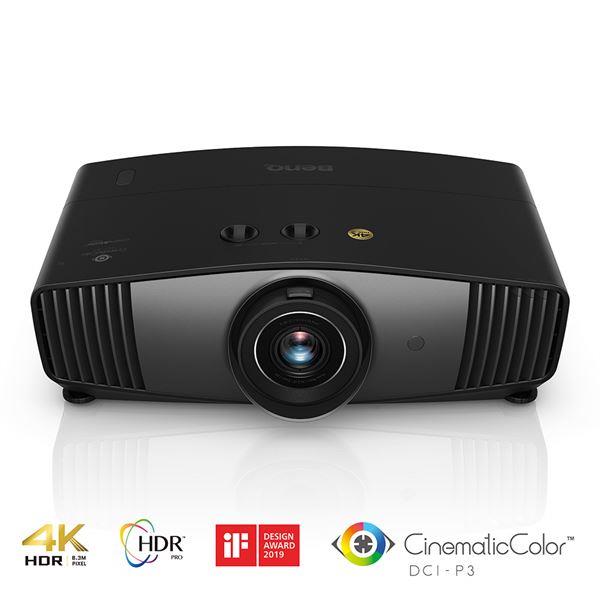 foto del prodotto benq w5700 proiettore a raggio standard 1800 ansi lumen dlp uhd 4k 3840x2160 nero