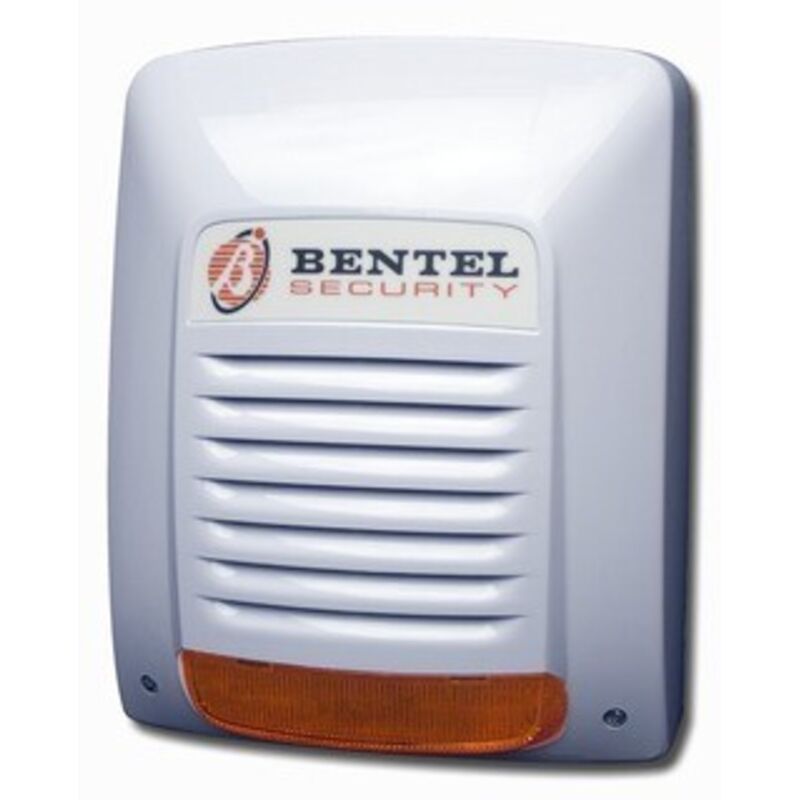 foto del prodotto bentel sirena filare autoalimentata da esterno neka security cod. neka 