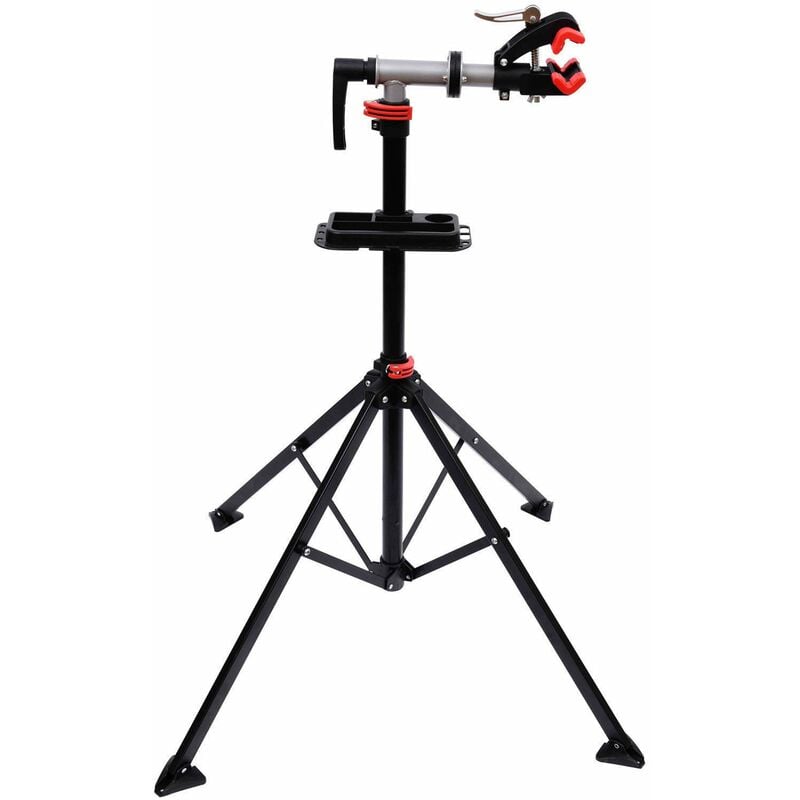 foto del prodotto benzoni cavalletto supporto per bicicletta riparazione bici pieghevole 75x75x100 160 cm