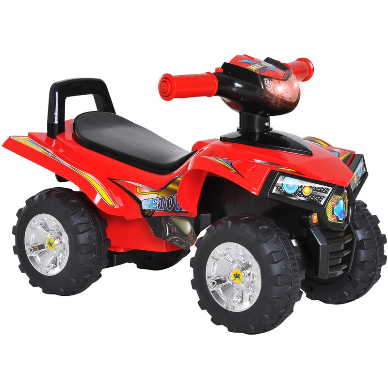 foto del prodotto benzoni quad cavalcabile per bambini rosso
