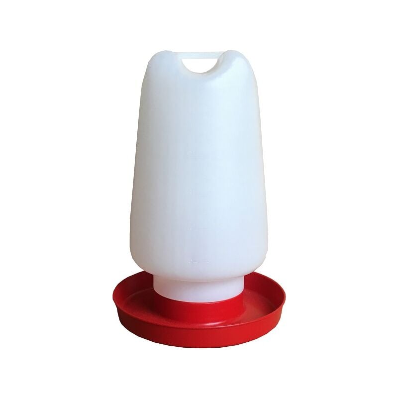 foto del prodotto bere in plastica per pollame, polli e altri uccelli 6 l
