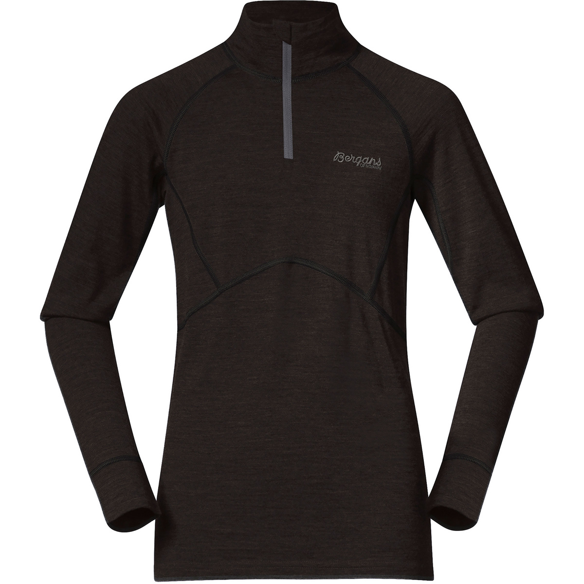 foto del prodotto bergans bambino maglia a manica lunga inner pure merino half zip