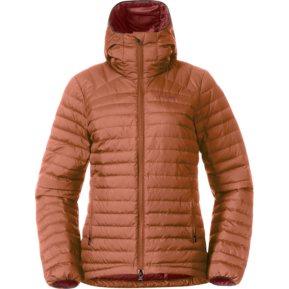 foto del prodotto bergans donna giacca light down hoodie lava