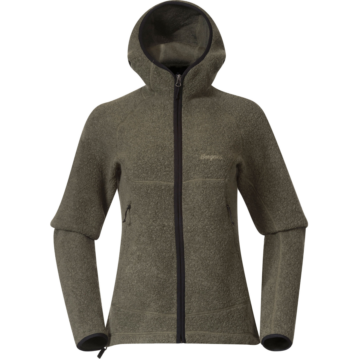 foto del prodotto bergans donna giacca vaagaa merino terry hoodie