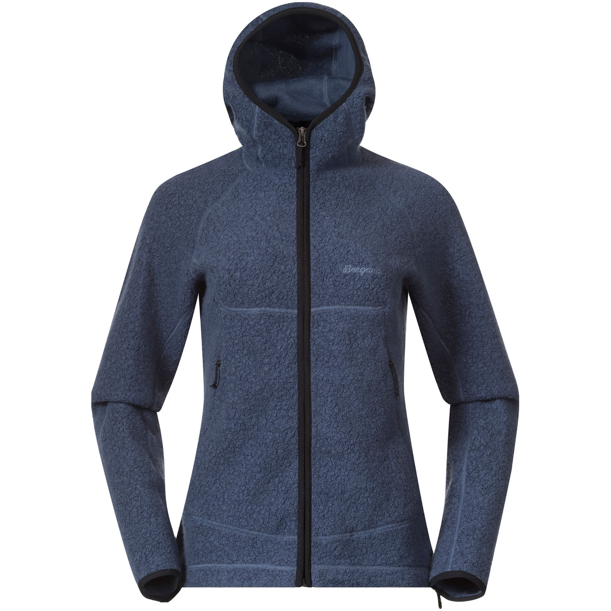 foto del prodotto bergans donna giacca vaagaa merino terry hoodie
