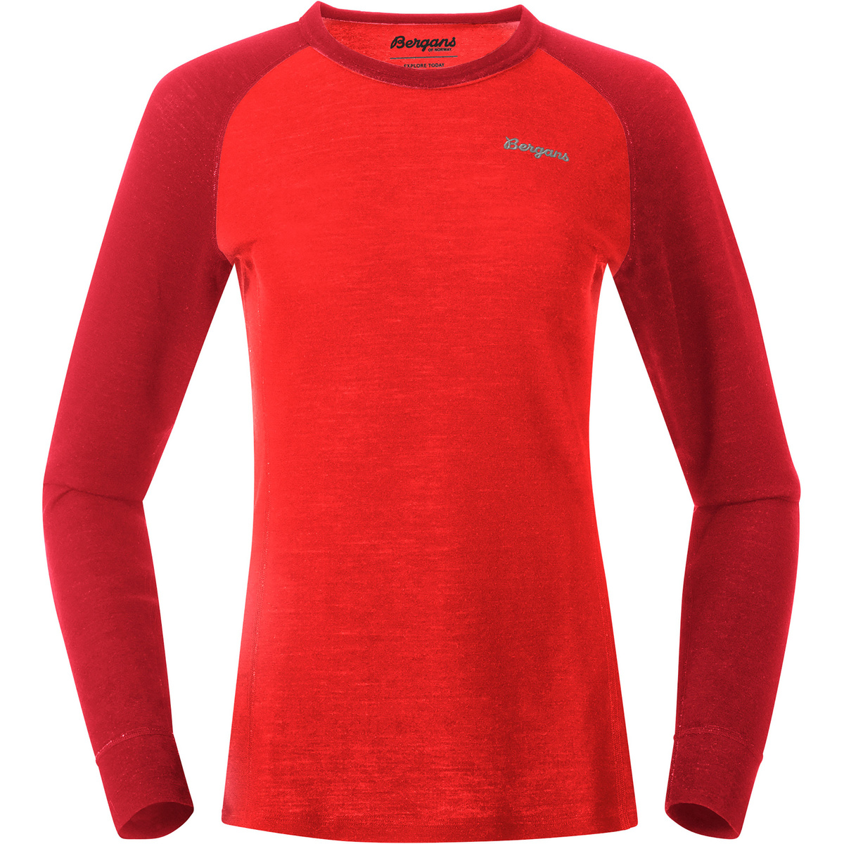 foto del prodotto bergans donna maglia a manica lunga inner dual merino