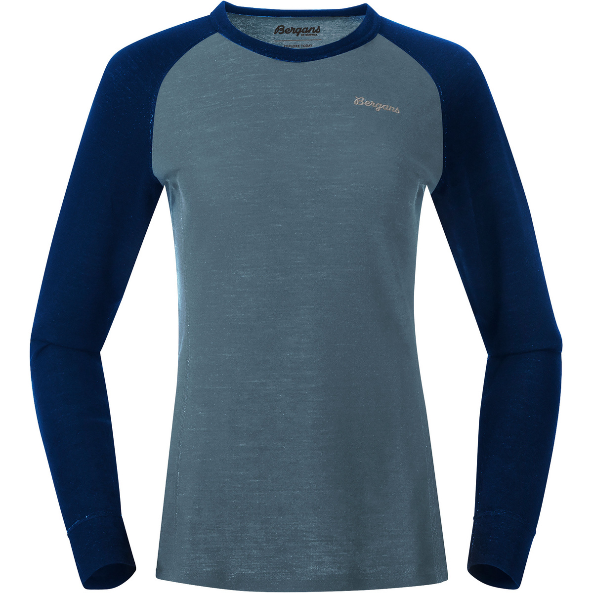 foto del prodotto bergans donna maglia a manica lunga inner dual merino