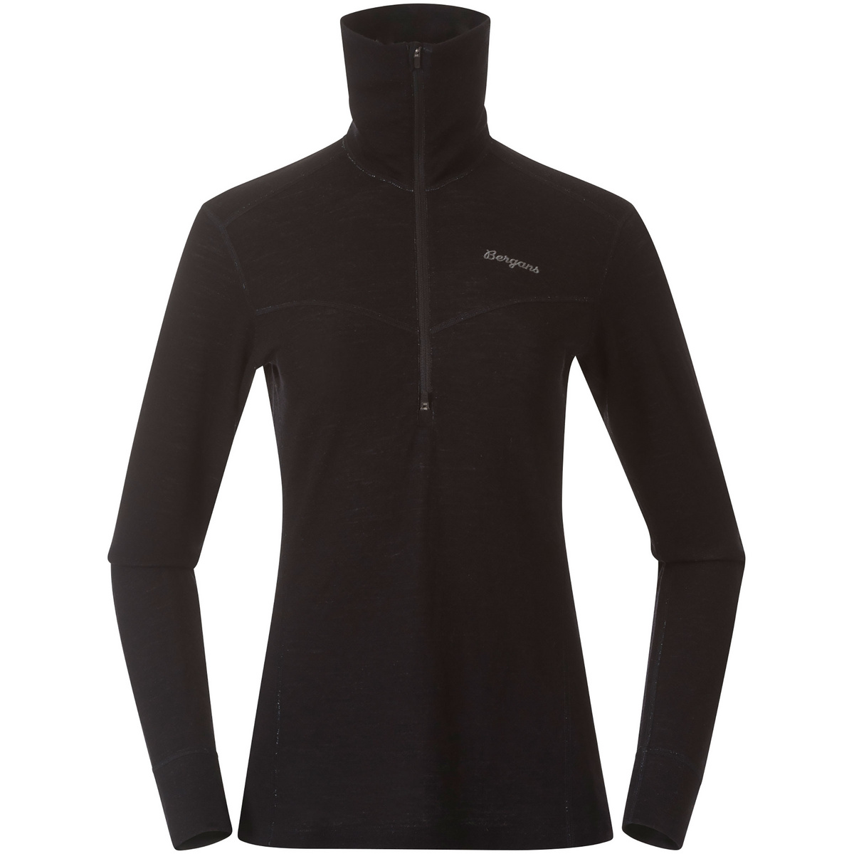 foto del prodotto bergans donna maglia a manica lunga inner dual merino half zip
