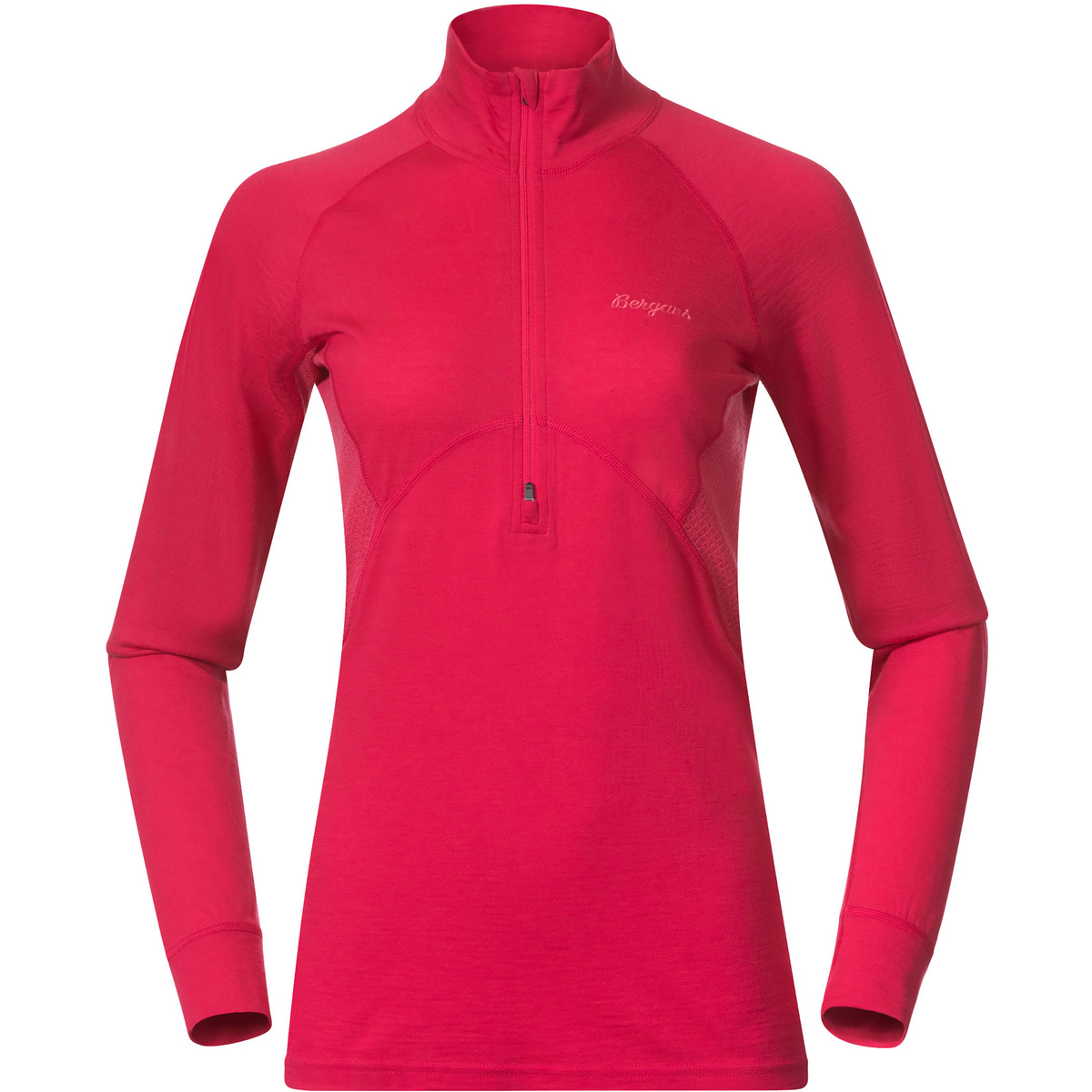 foto del prodotto bergans donna maglia a manica lunga inner pure merino half zip