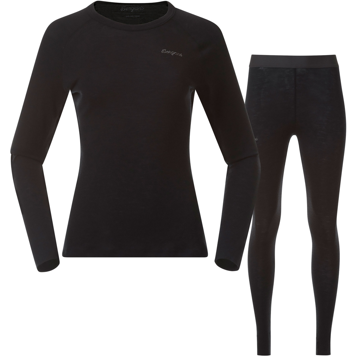 foto del prodotto bergans donna set intimo allround merino