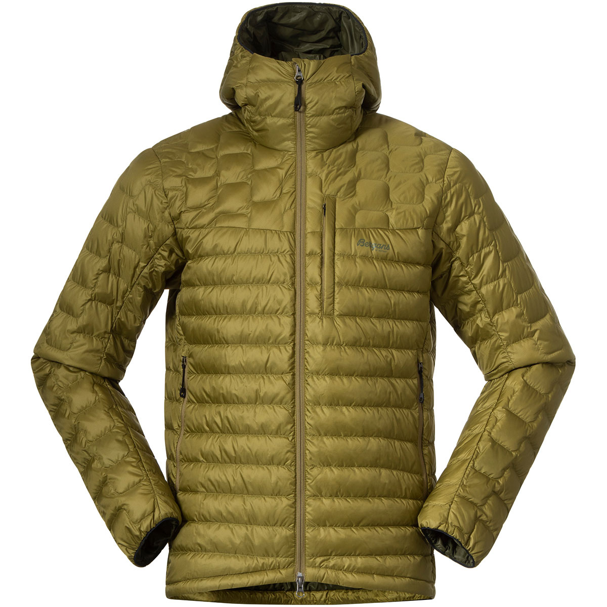 foto del prodotto bergans uomo giacca con cappuccio magma light down