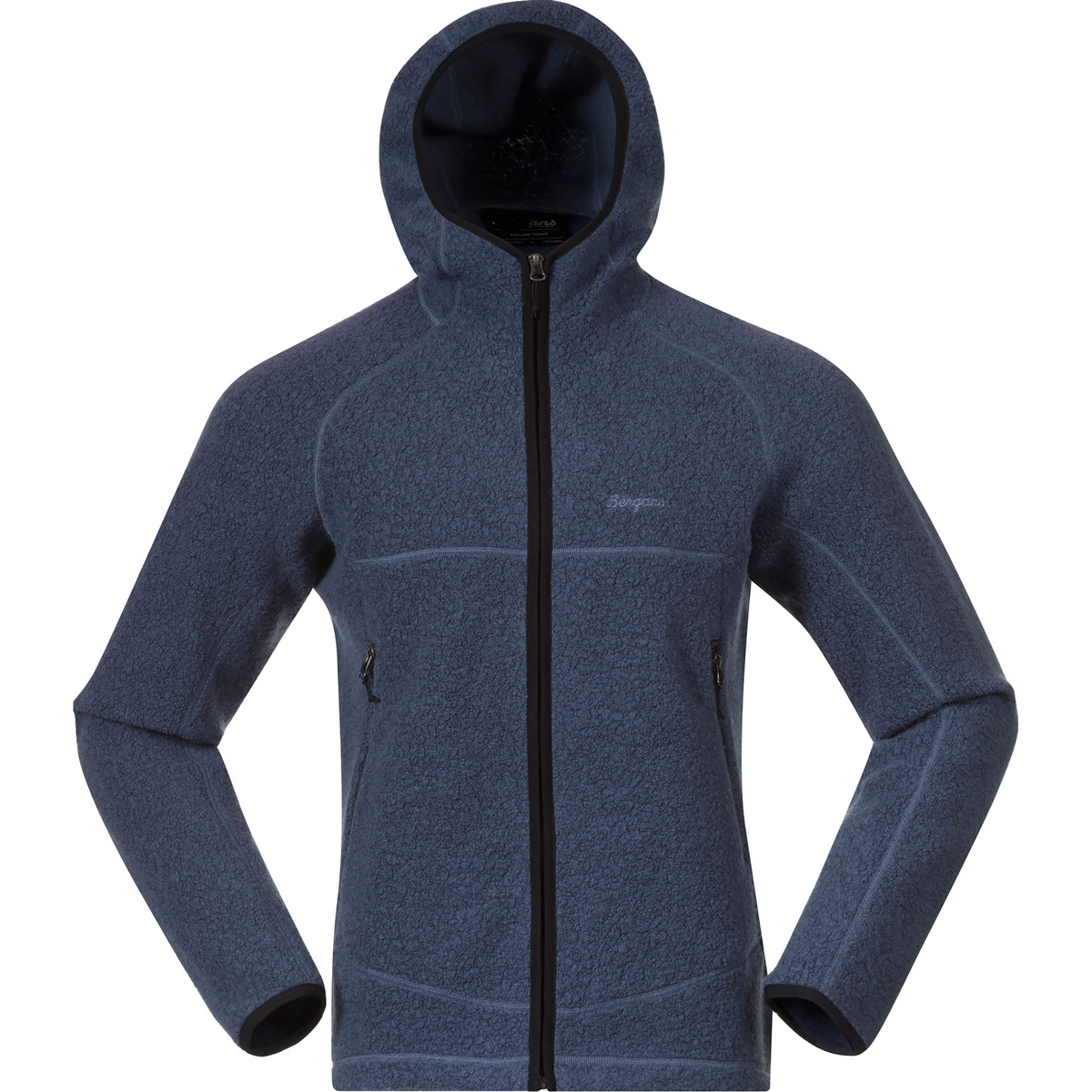 foto del prodotto bergans uomo giacca vaagaa merino terry hoodie