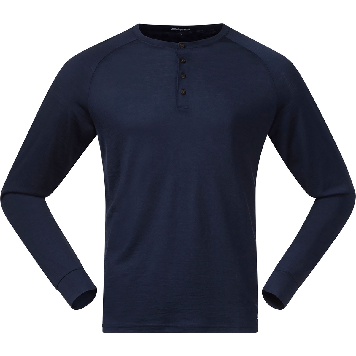foto del prodotto bergans uomo maglia a manica lunga in lana lysebu