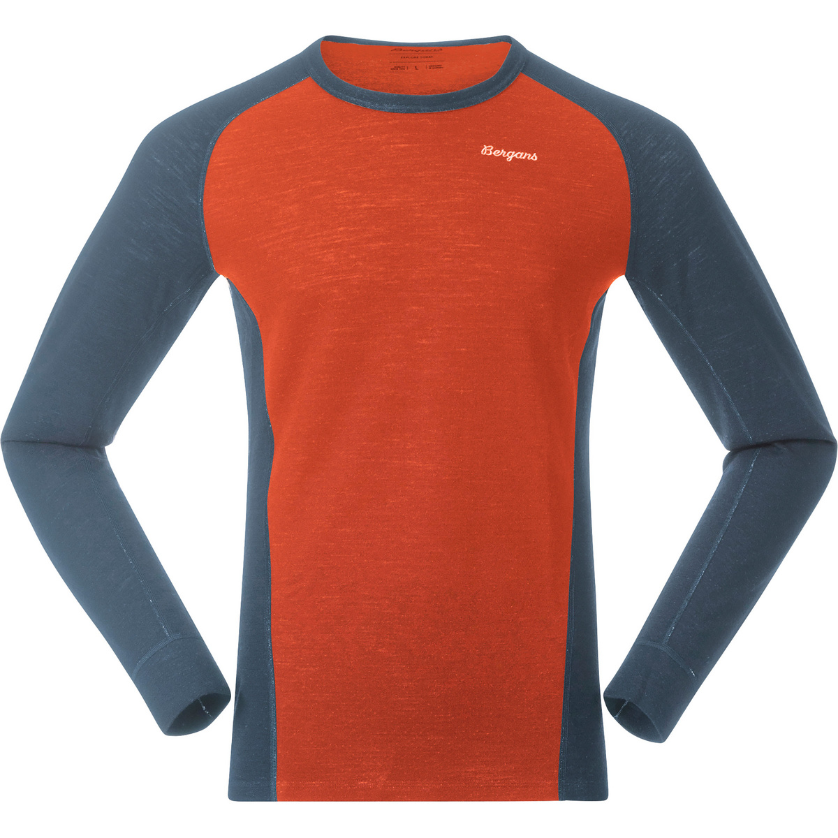 foto del prodotto bergans uomo maglia a manica lunga inner dual merino