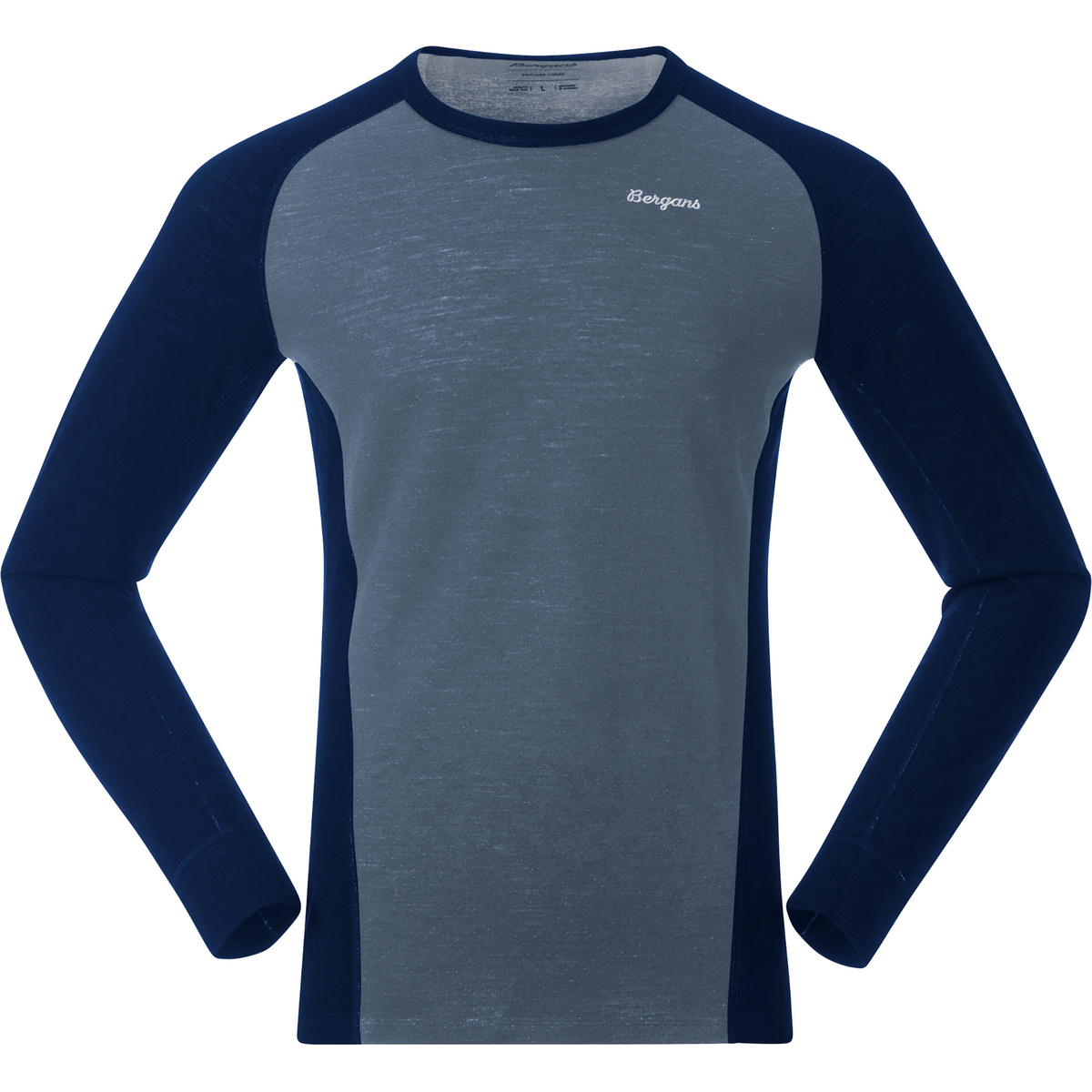 foto del prodotto bergans uomo maglia a manica lunga inner dual merino