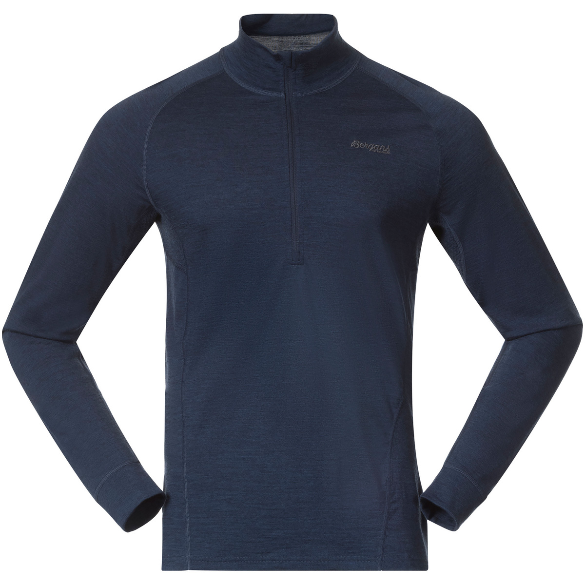 foto del prodotto bergans uomo maglia a manica lunga inner pure merino half zip