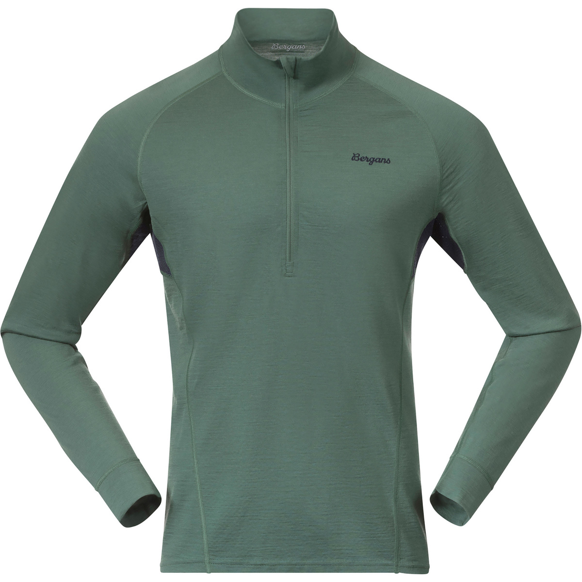 foto del prodotto bergans uomo maglia a manica lunga inner pure merino half zip